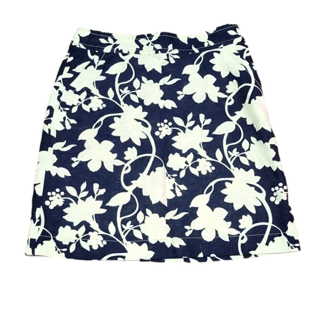 Banana Republic Floral Spring Skirt Size 6